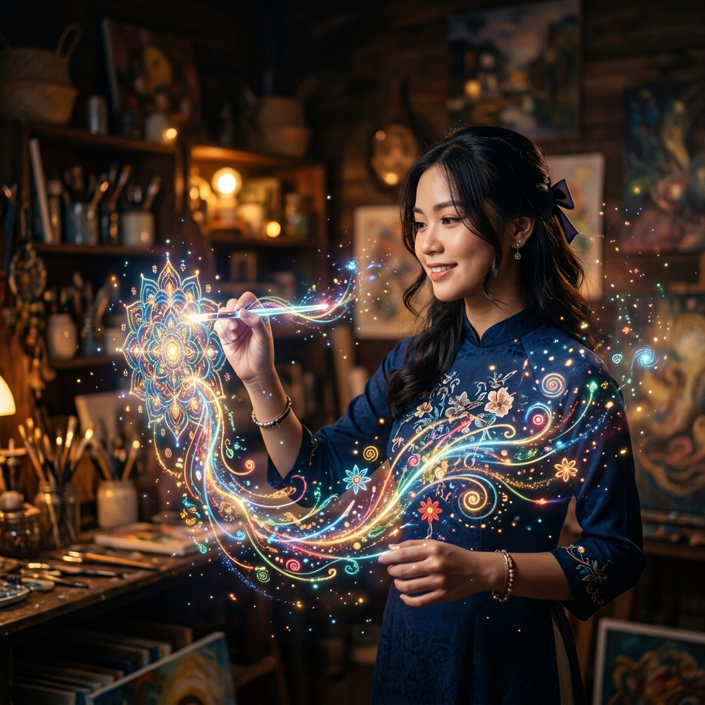 Tính năng mở rộng hình ảnh AI cho chân dung