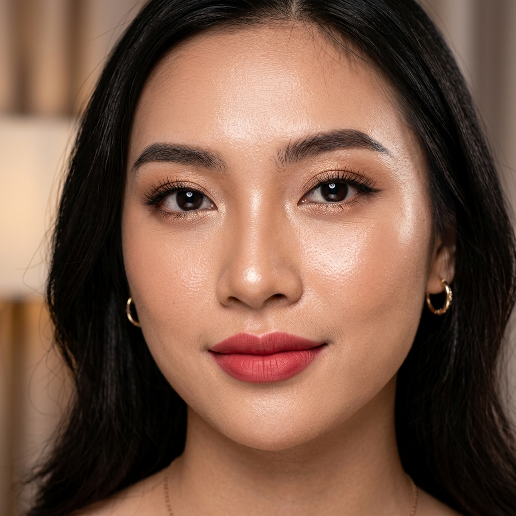 Gợi ý trang điểm kỹ thuật số cho khuôn mặt nữ