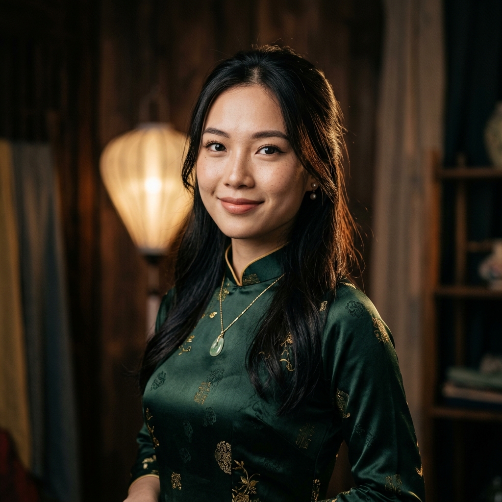 Ảnh chân dung nữ giới Việt Nam chân thực chất lượng cao